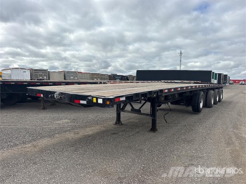 Manac 48 ft Quad/A Flatbed Trailer Flatbed/Dropside trailers