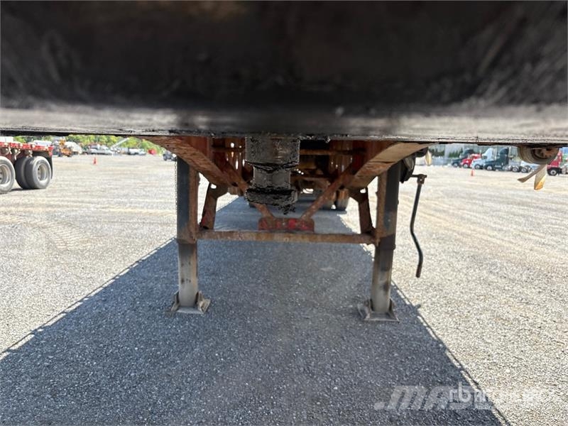 Manac 48 ft Quad/A Flatbed Trailer مقطوروات مسطحة/مفصلية الجوانب