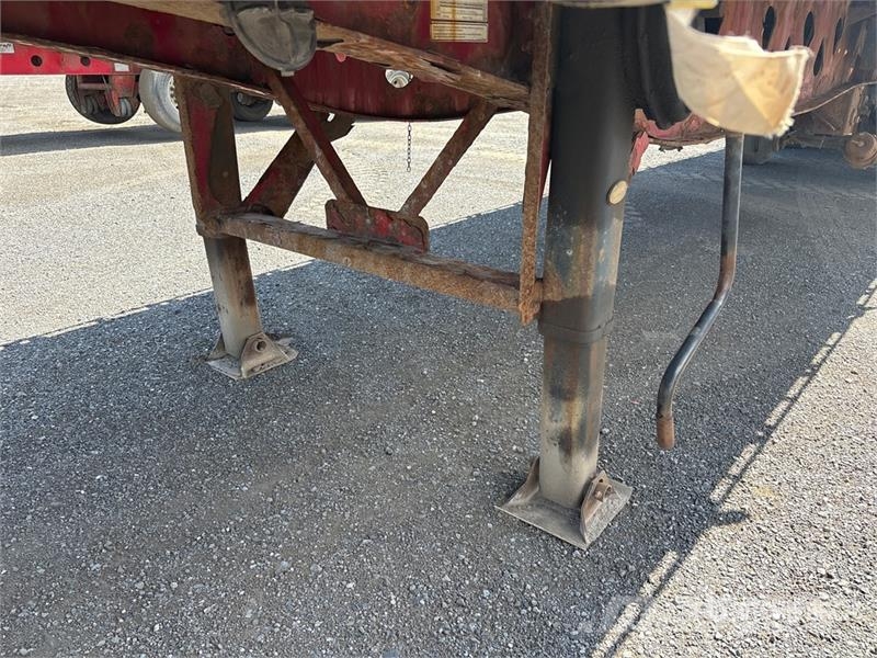 Manac 48 ft Quad/A Flatbed Trailer مقطوروات مسطحة/مفصلية الجوانب