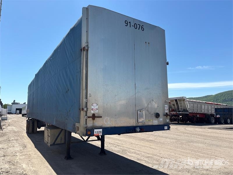 Manac 48 ft T/A Curtain Side Trailer Curtainsideranhänger