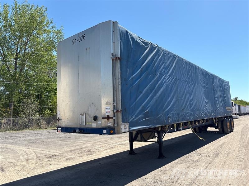 Manac 48 ft T/A Curtain Side Trailer Curtainsideranhänger