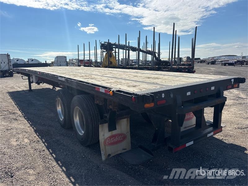 Manac 48 ft T/A Flatbed Trailer Platós / Ponyvás pótkocsik
