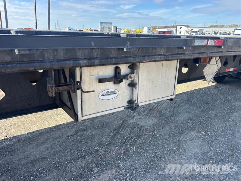 Manac 48 ft T/A Flatbed Trailer Platós / Ponyvás pótkocsik