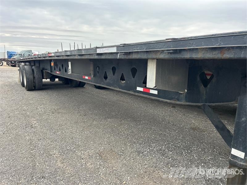 Manac 48 ft T/A Flatbed Trailer مقطوروات مسطحة/مفصلية الجوانب