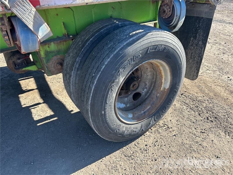 Manac 48 ft T/A Spread Axle Flatbed Trailer Plataforma plana/laterales abatibles