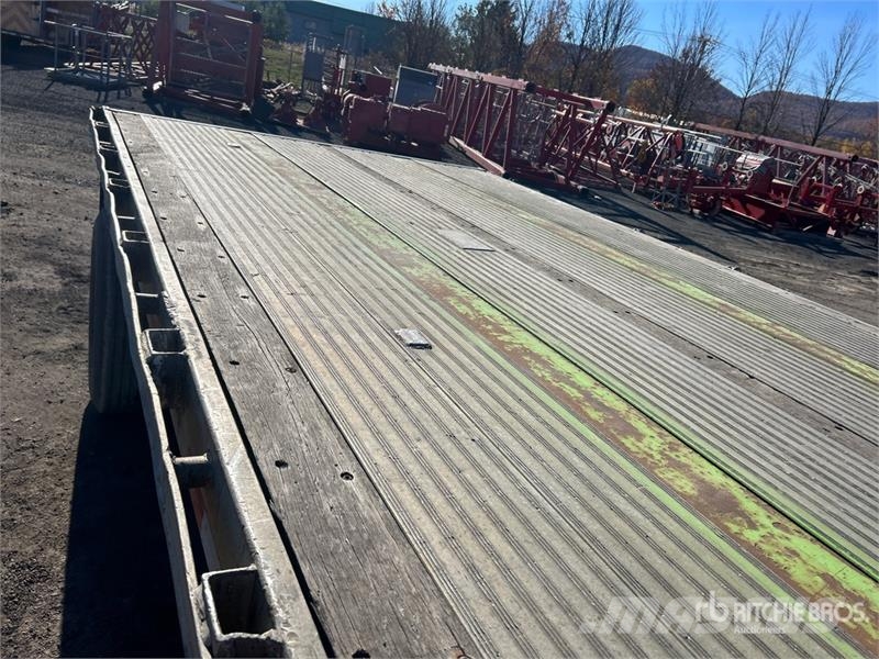 Manac 48 ft T/A Spread Axle Flatbed Trailer Plataforma plana/laterales abatibles