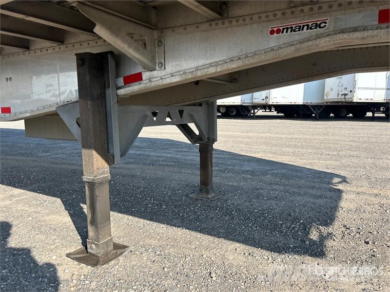 Manac 48 ft T/A Spread Axle Curtain Side Trailer 커튼사이더 트레일러