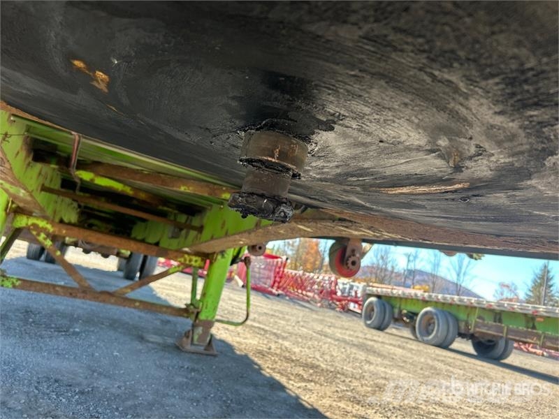Manac 48 ft T/A Spread Axle Flatbed Trailer Plataforma plana/laterales abatibles