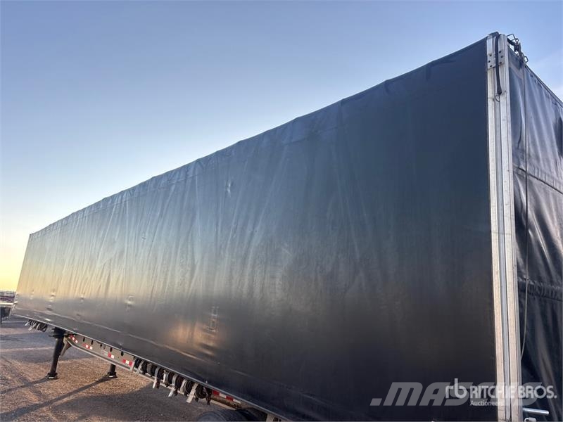 Manac 48 ft T/A Spread Axle Curtain Side Trailer Kapell trailer/semi