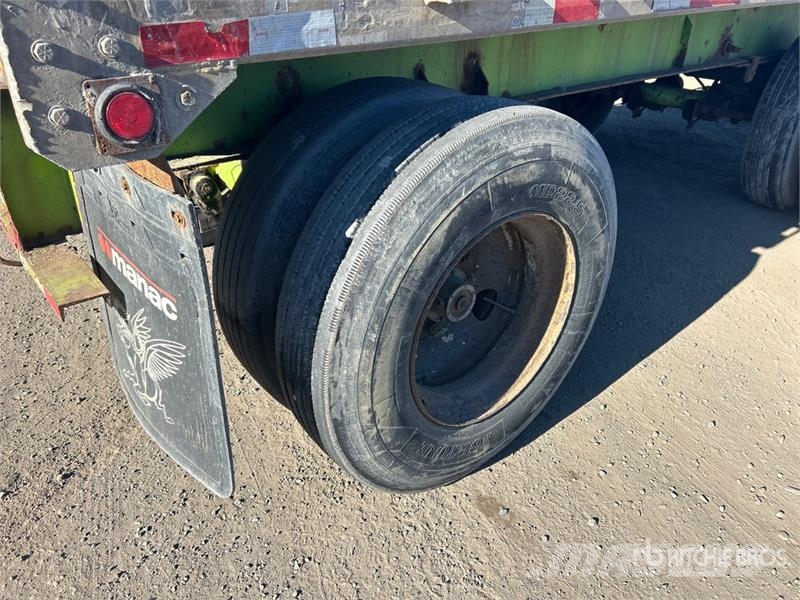 Manac 48 ft T/A Spread Axle Flatbed Trailer Plataforma plana/laterales abatibles