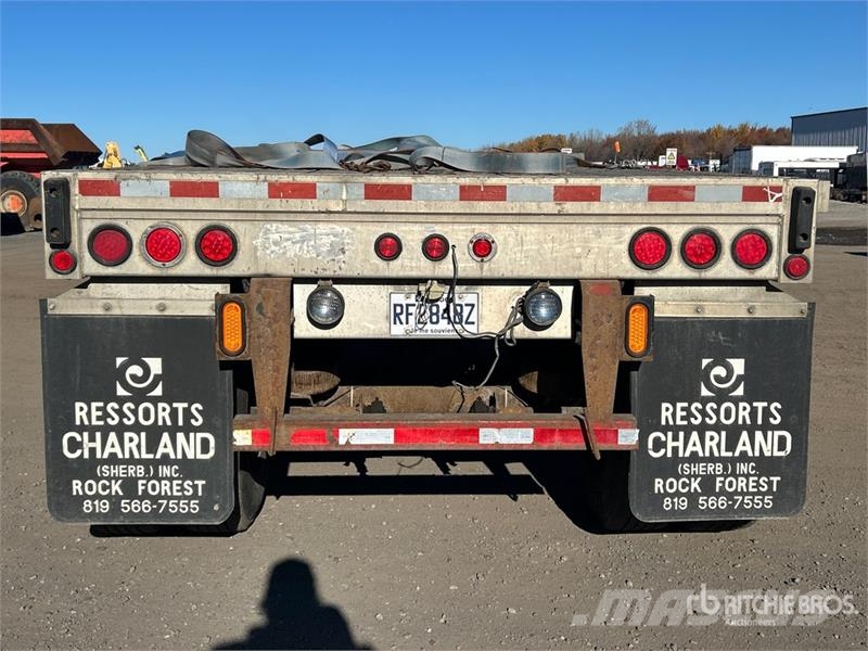 Manac 48 ft T/A Spread Axle Flatbed Trailer Plataforma plana/laterales abatibles