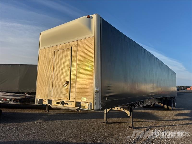Manac 48 ft T/A Spread Axle Curtain Side Trailer Kapell trailer/semi