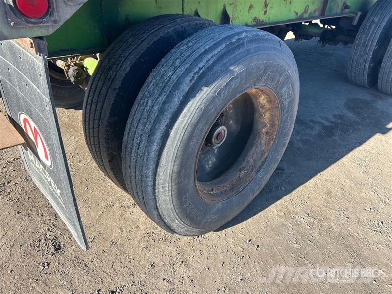 Manac 48 ft T/A Spread Axle Flatbed Trailer Plataforma plana/laterales abatibles