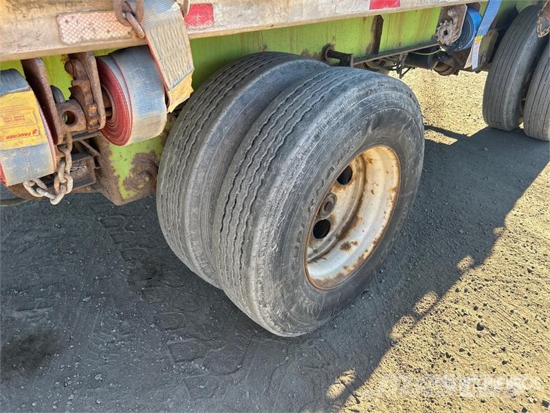 Manac 48 ft T/A Spread Axle Flatbed Trailer Plataforma plana/laterales abatibles