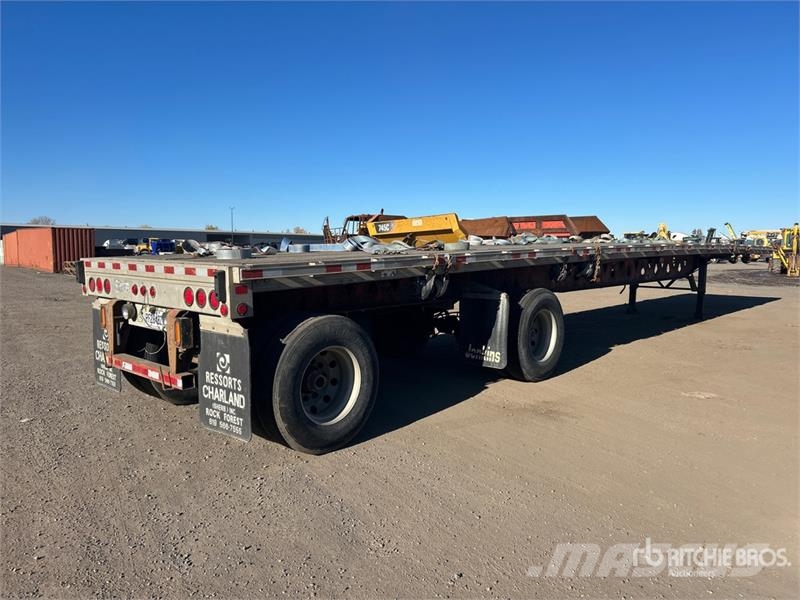 Manac 48 ft T/A Spread Axle Flatbed Trailer Plataforma plana/laterales abatibles