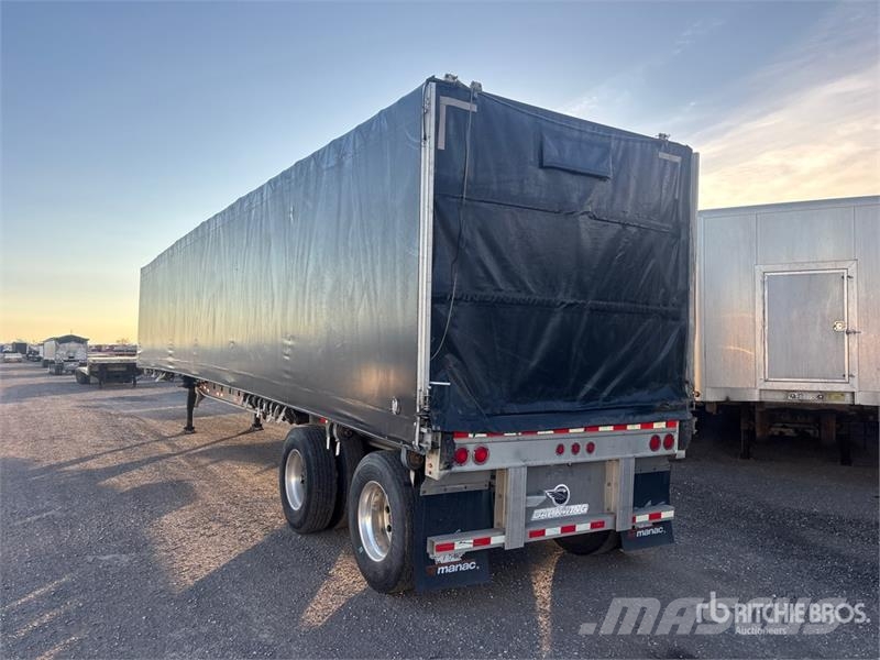 Manac 48 ft T/A Spread Axle Curtain Side Trailer Kapell trailer/semi