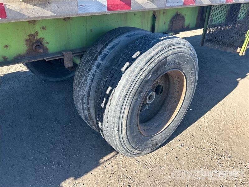 Manac 48 ft T/A Spread Axle Flatbed Trailer Plataforma plana/laterales abatibles