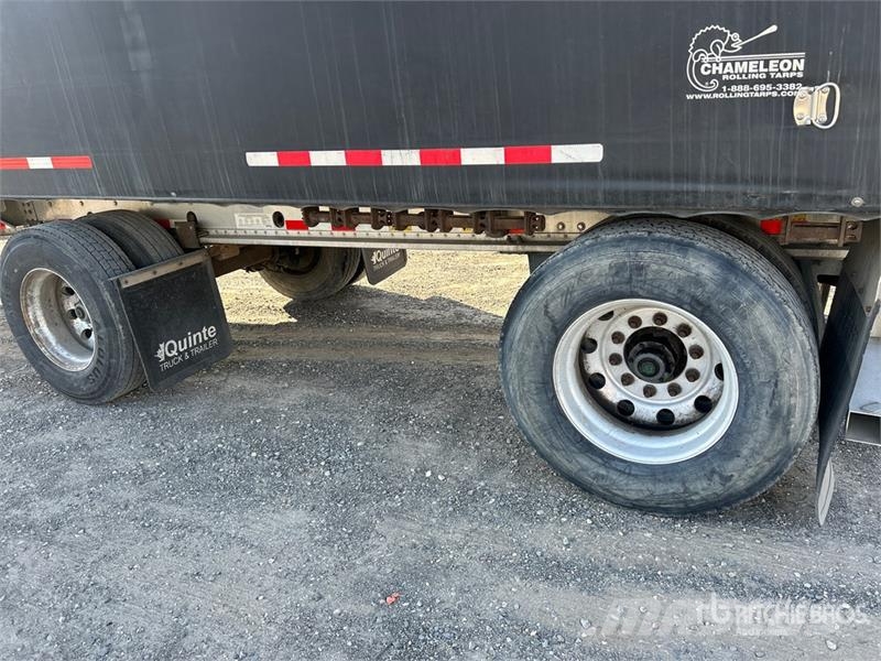 Manac 48 ft T/A Spread Axle Curtain Side Trailer 커튼사이더 트레일러