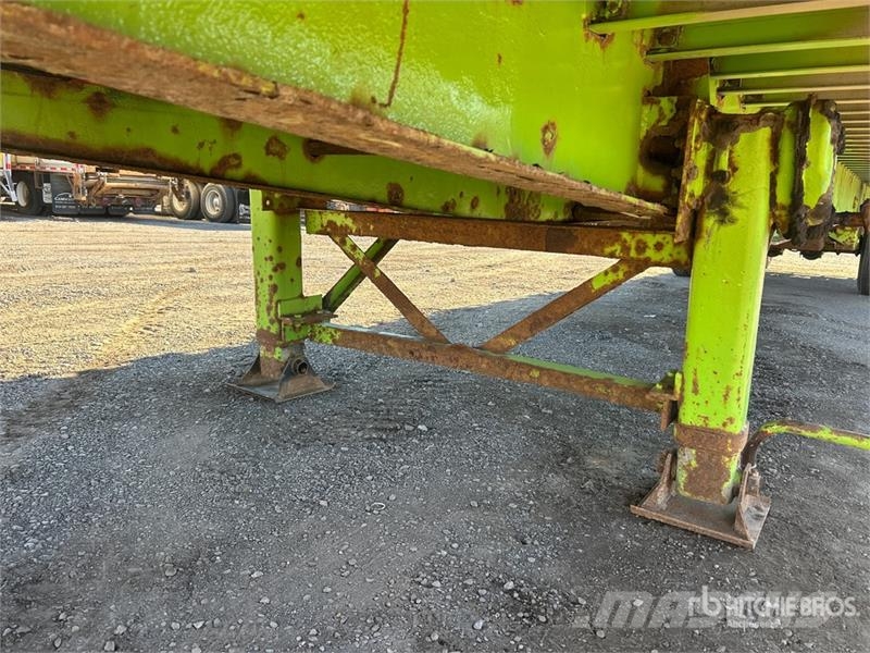 Manac 48 ft T/A Spread Axle Flatbed Trailer Plataforma plana/laterales abatibles
