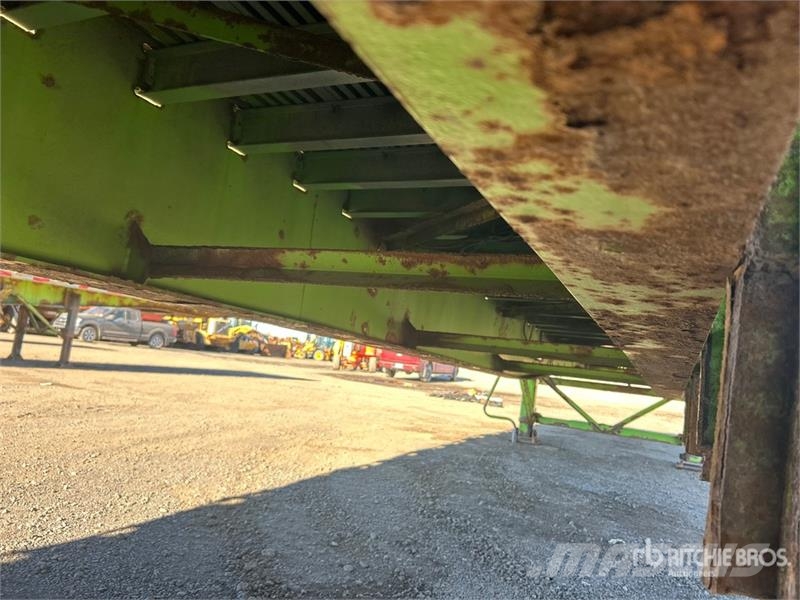 Manac 48 ft T/A Spread Axle Flatbed Trailer Plataforma plana/laterales abatibles