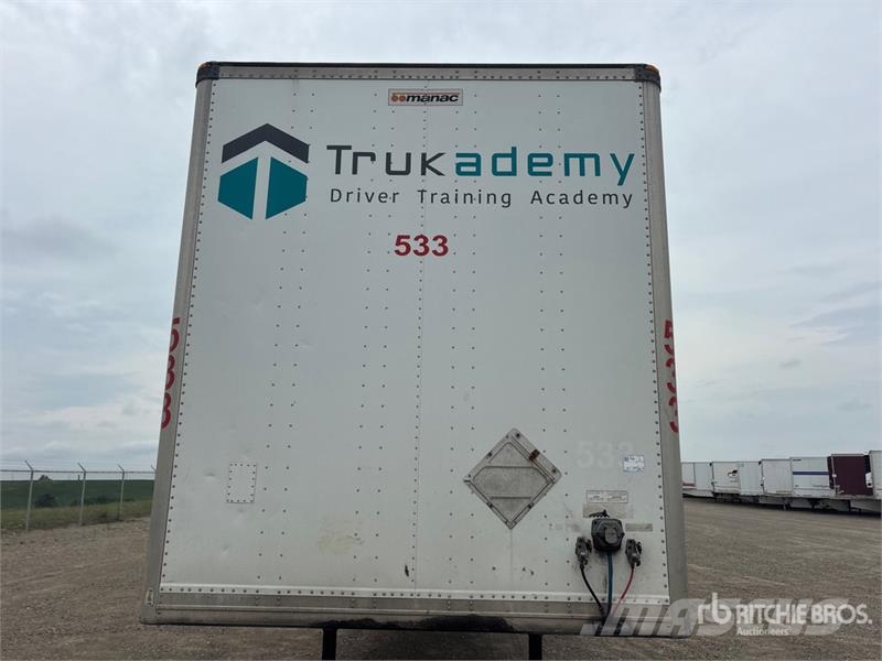 Manac 48 ft T/A Van Trailer Cajas de remolque