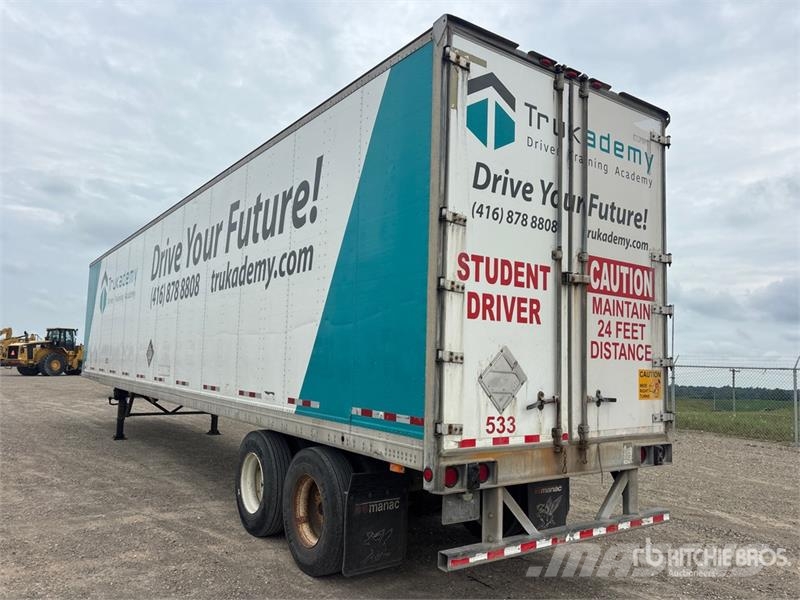 Manac 48 ft T/A Van Trailer Cajas de remolque