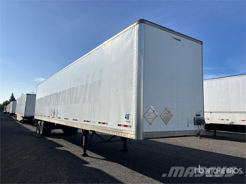Manac 48 ft x 102 in T/A Van Trailer Skriňové prívesy