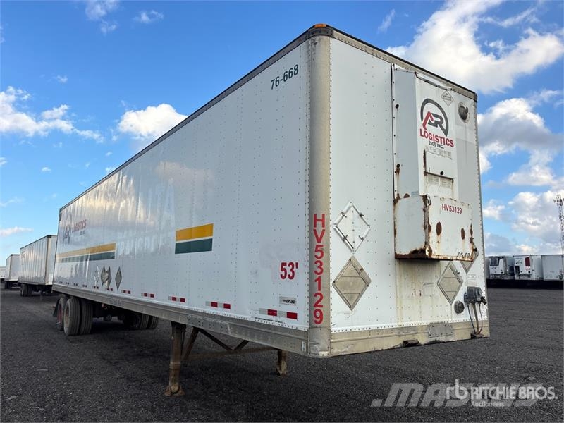 Manac 48 ft x 102 in T/A Heated Van Trailer Skåpsläp