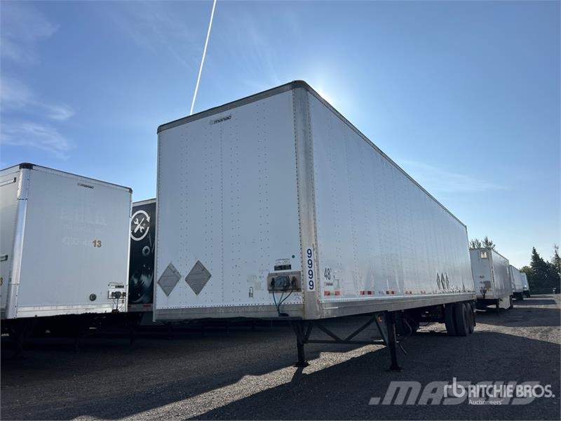 Manac 48 ft x 102 in T/A Van Trailer Skriňové prívesy
