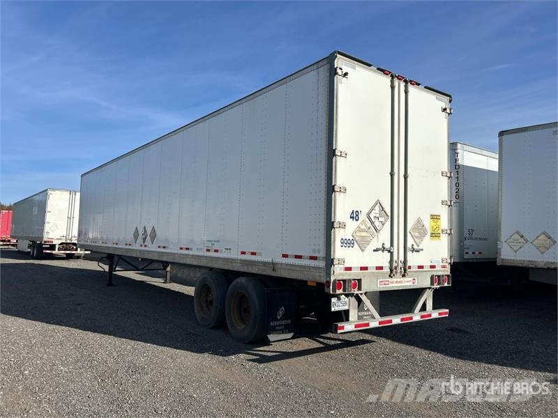 Manac 48 ft x 102 in T/A Van Trailer Skriňové prívesy