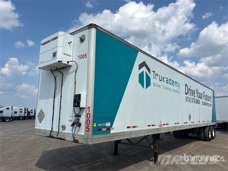 Manac 48 ft x 102 in T/A Heated Van Trailer Cajas de remolque
