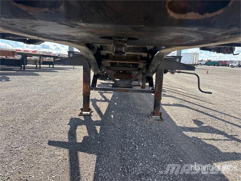 Manac 50 ft Quad/A Hayrack Log Trailer 木材拖车