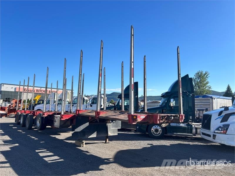 Manac 51 ft Quad/A Pole Log Trailer Tømmerhengere