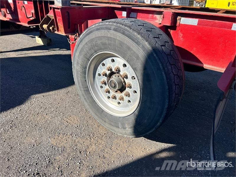 Manac 51 ft Quad/A Pole Log Trailer Tømmerhengere