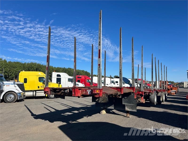 Manac 51 ft Quad/A Pole Log Trailer Tømmerhengere
