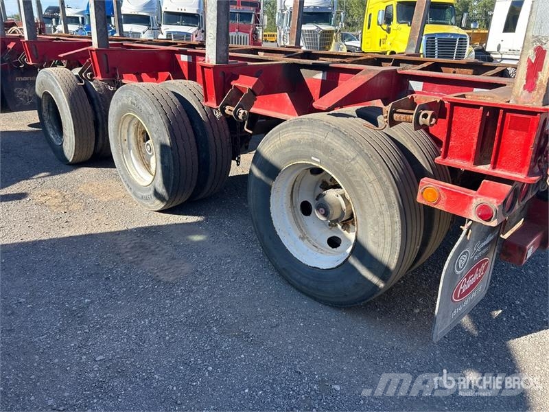 Manac 51 ft Quad/A Pole Log Trailer Tømmerhengere
