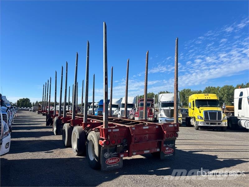 Manac 51 ft Quad/A Pole Log Trailer Tømmerhengere