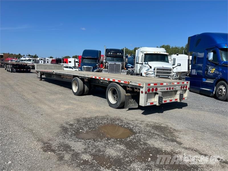 Manac 51 ft T/A Spread Axle Step Deck Trailer Reboques carga baixa