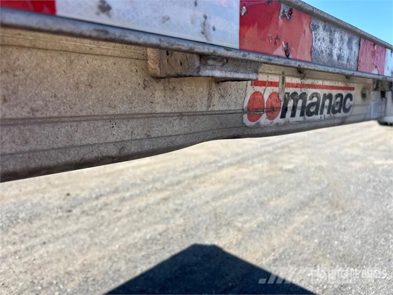 Manac 51 ft T/A Spread Axle Step Deck Trailer Reboques carga baixa