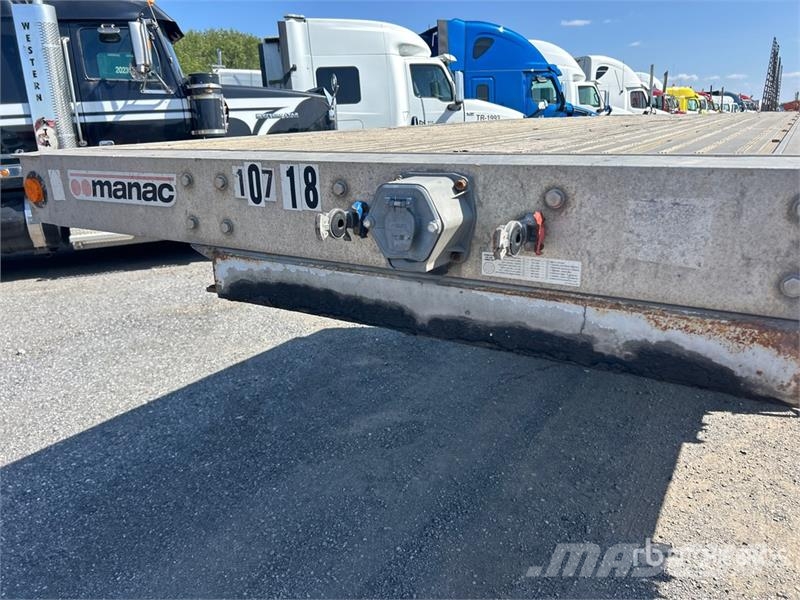 Manac 51 ft T/A Spread Axle Step Deck Trailer Reboques carga baixa
