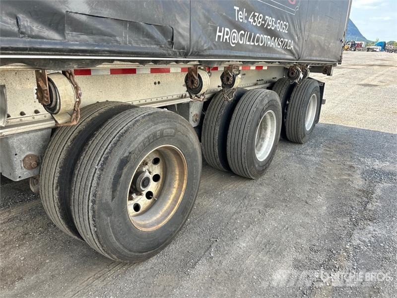 Manac 53 ft Quad/A Curtain Side Trailer Rimorchi centinati