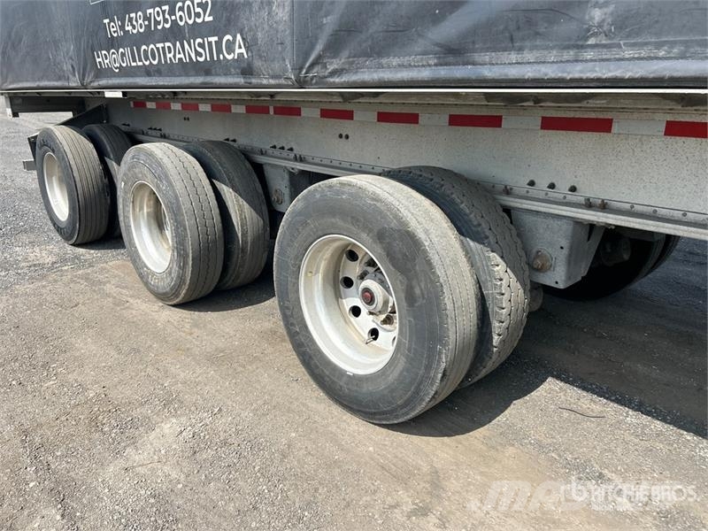 Manac 53 ft Quad/A Curtain Side Trailer Rimorchi centinati