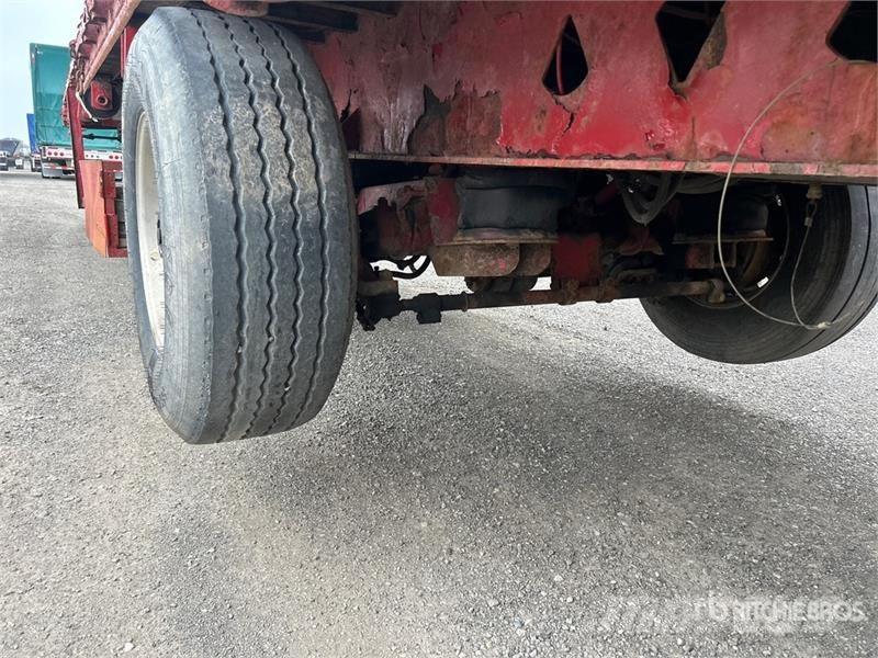 Manac 53 ft Quad/A Flatbed Trailer Plato/keson prikolice