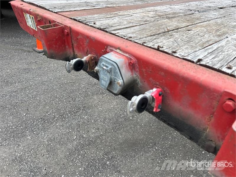 Manac 53 ft Quad/A Flatbed Trailer Plato/keson prikolice
