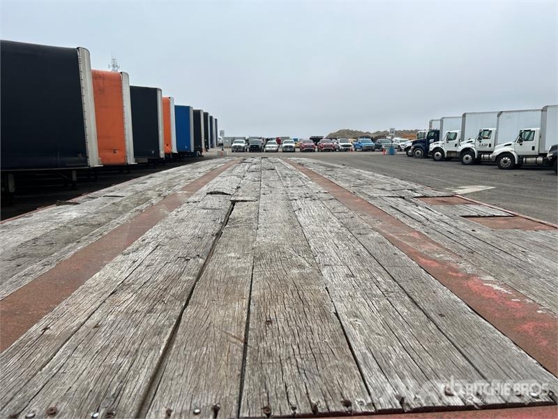 Manac 53 ft Quad/A Flatbed Trailer Plato/keson prikolice