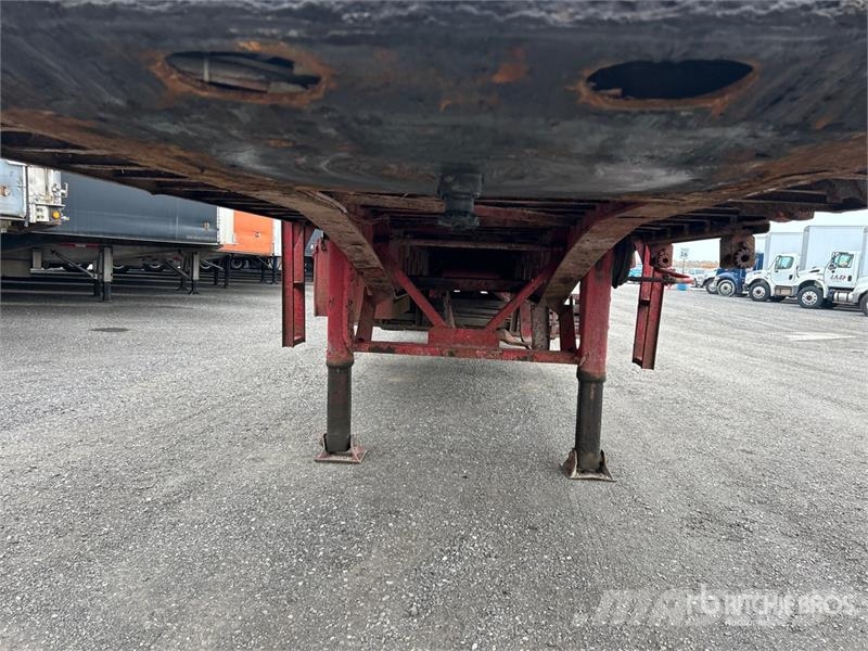 Manac 53 ft Quad/A Flatbed Trailer Plato/keson prikolice