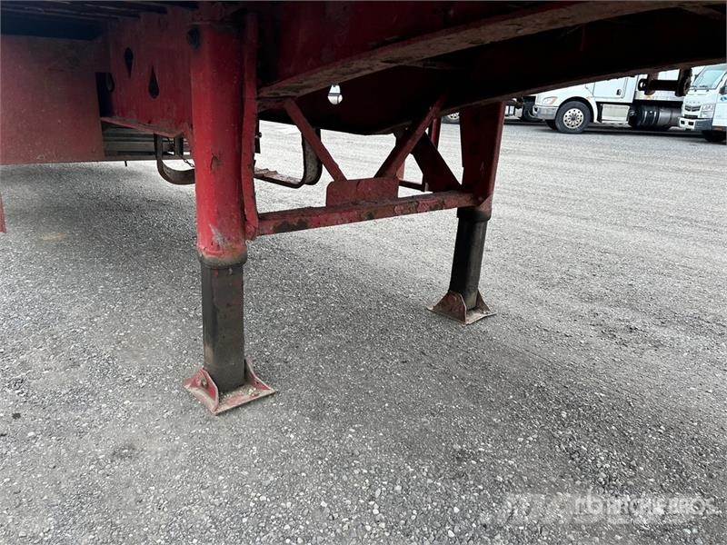 Manac 53 ft Quad/A Flatbed Trailer Plato/keson prikolice
