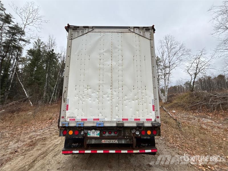 Manac 53 ft Quad/A Open-Top Chip Trailer مقطورات لتقل ألواح الخشب