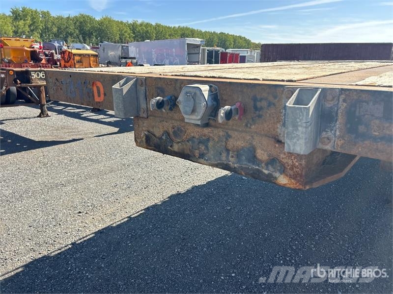 Manac 53 ft Quad/A Step Deck Trailer Mažų aukščių krautuvai