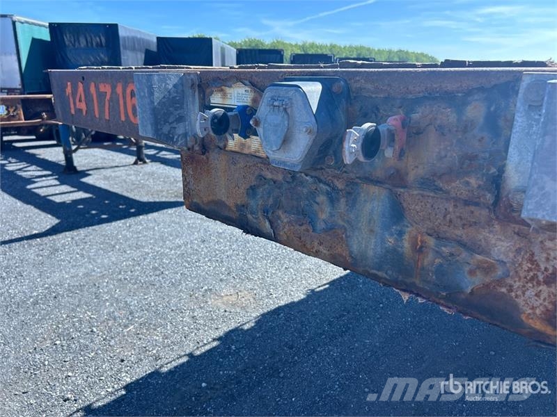 Manac 53 ft Quad/A Step Deck Trailer Mažų aukščių krautuvai